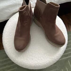 DV by Dolce Vita Brown Ankle Booties